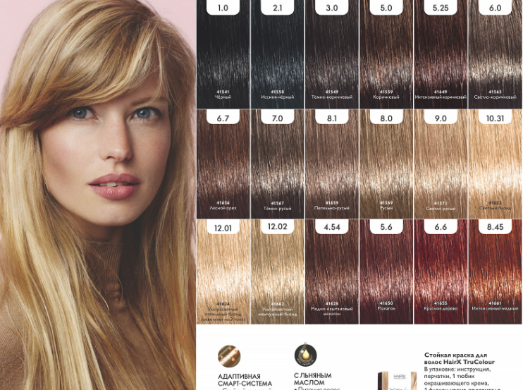 Краска для волос TrueColor HairX от Орифлейм - Онлайн-заказ продукции Орифлейм, работа в Орифлейм, онлайн-регистрация, каталог, иноформация о компании.